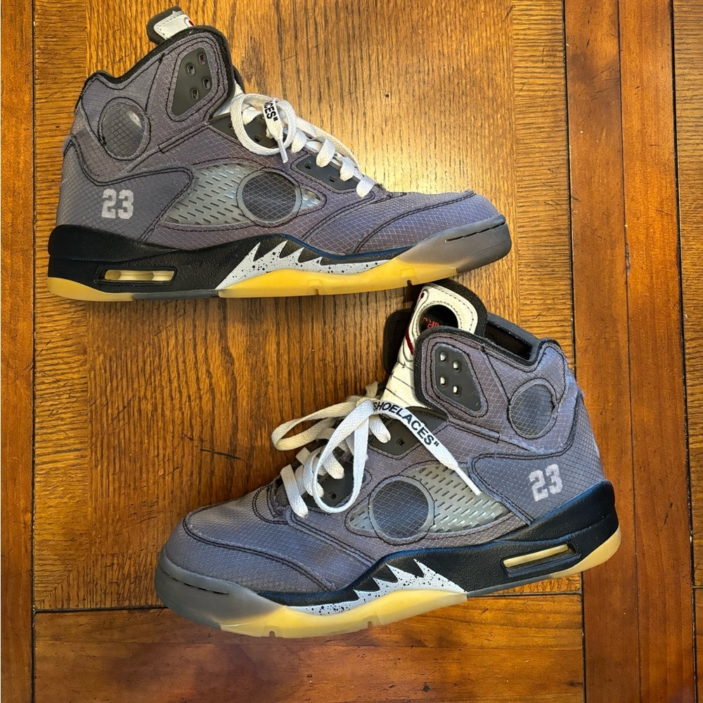 Off White Jordan 5 Muslin